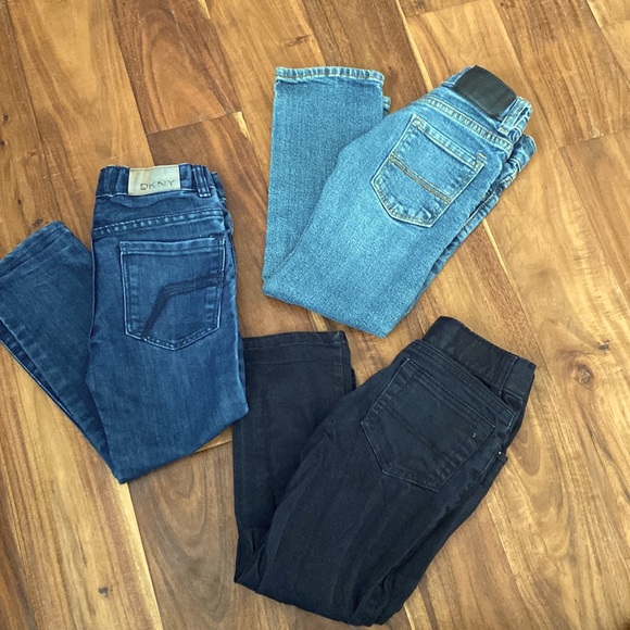 3 pairs Boys Jeans Size 5 Slim Fit